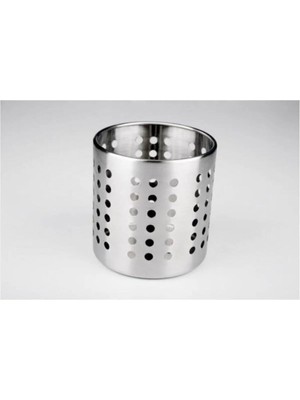 Mikasso Metal Set Üstü Kaşıklık - Metal - Beyaz