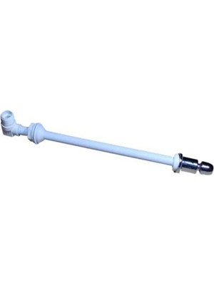Mikasso Klozet Krom Uçlu Taharat Çubuğu Taharet Borusu 17 cm