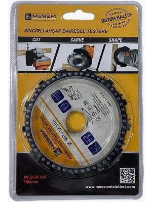 Mikasso Zincirli Ahşap Dairesel Testere 180X22MM