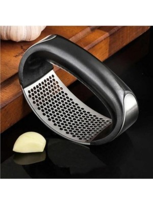 Mikasso Paslanmaz Çelik Sarımsak Ezici Presi Parçalayıcı Doğrama Aleti Çelik