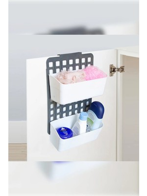 Mikasso Seviyeli Dolap Içi Ayarlanabilir Düzenleyici Plastik 20 x 30 Beyaz