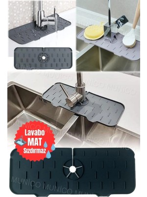 Mikasso Uzun Ömürlü ve Yeniden Kullanılabilir Kendinden Drenajlı Su Tasarımı Tezgahınızı Kuru ve Temiz Tutar