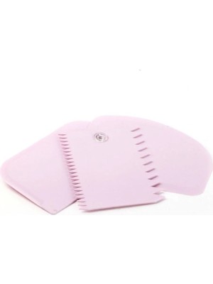 Mikasso Pembe Hamur Kazıyıcı Plastik
