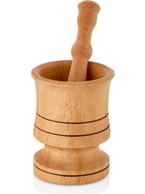 Mikasso TAB-1138 Ahşap Havan Ahşap