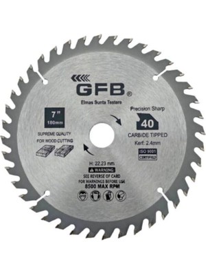 Mikasso Gfb Elmas Uçlu Sunta Ahşap Kesme Daire Testere 115 mm