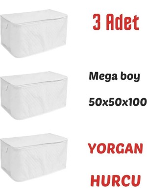 Mikasso Beyaz Renk Hurç Çeyizlik Ürünler Buyuk Boy Hurç Oyuncak Saklama Kutusu Büyük Dolap Içi Organizer Tel