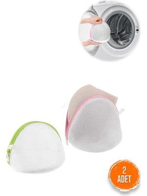 Mikasso 2 Adet Fermuarlı Sütyen Koruyucu File Dayanıklı Iç Çamaşırı Yıkama Kabı Aparatı Bavul Düzenleyici Tr