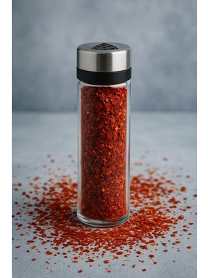 Mikasso Cam Baharatlık Tuzluk Biberlik 150 ml Belirtilmemiş Çok Renkli