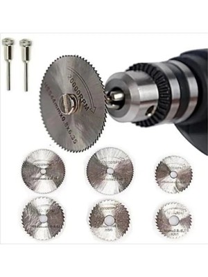 Mikasso 8 Parça Ahşap Mini Testere Ağzı Ucu