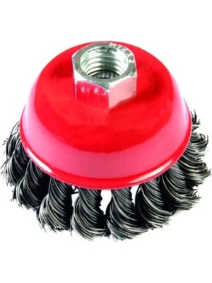 Mikasso 75 mm Burgulu Çanak Fırça