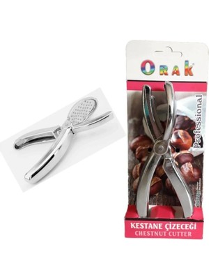 Mikasso Metal Kestane Çizici Kestane Çizer Kestane Çizeceği Bambu