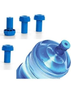 Mikasso 3 Adet Sebil Üstü Su Dökülmesini Önleyen Yaylı Damacana Aparatı Su Sebil Turkuaz Tr