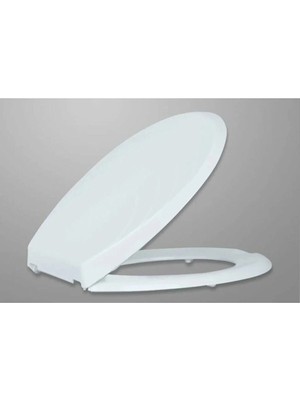 Mikasso Beyaz Standart Alttan Monte Klozet Kapağı, Şık ve Kullanışlı Tasarım. Beyaz Plastik