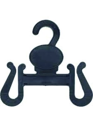 Mikasso Parmak Arası Terlik Askısı 100'LÜ Paket Plastik Siyah