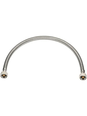 Mikasso Tel Örgü Flex Şofben Bağlantı Hortumu 3/4-3/4 50CM
