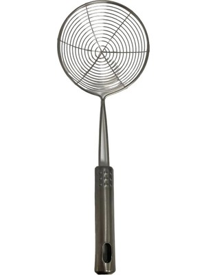 Mikasso Kevgir No 12 Paslanmaz Çelik Kevgir , Tel Kepçe Paslanmaz Çelik 1 Parça Paslanmaz Çelik