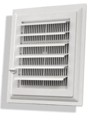 Mikasso Made Plastik Menfez 35X45 cm Banyo / Wc Havalandırma Menfezi Panjur