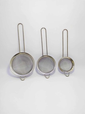 Mikasso Süzgeç Takımı Paslanmaz Çelik 3 'lü 5914-5 Paslanmaz Çelik 3 Paslanmaz Çelik