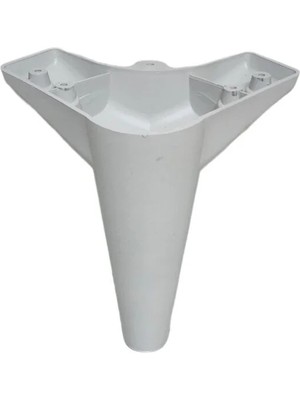 Mikasso Zirve Ayak Kirli Beyaz(4 Adet)Ünite,tv Sehpası,koltuk,puff,dolap,komidin,şifonyer ve Baza Ayak Beyaz