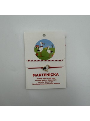 Mare Accessories Leylek Figürlü Marteniçka Bileklik
