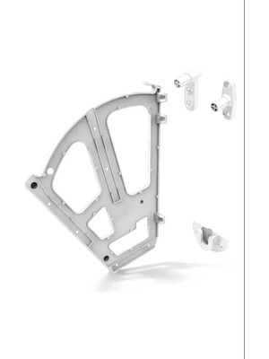 Mikasso 2'li Plastik Ayakkabılık Aparatı Beyaz