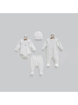 Caramell 4'lü Bebek Hastane Çıkış Seti 2216