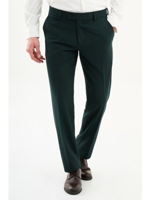 MCR Desenli Slim Fit Klasik Erkek Pantolon