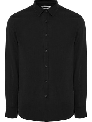 Regular Fıt Uzun Kollu Casual Gömlek