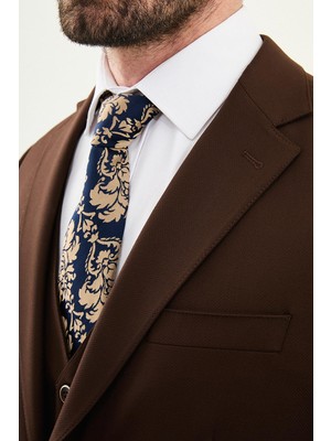 MCR Düz Slim Fit Mono Yaka Erkek Takım Elbise