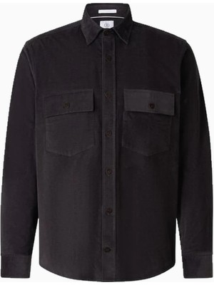 Bogner Heiko Lüks Günlük Stil, Erkek Kadife Gömlek