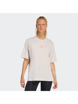 Adidas  W Anml G T Bej Kadın T-Shirt KB9418