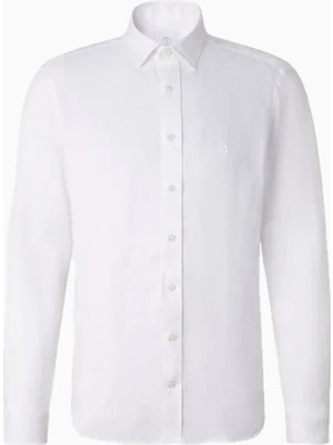 Bogner Timi Lüks Günlük Stil, Erkek %100 Keten Gömlek