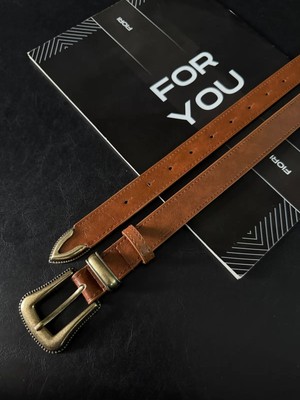 Fiori Köprü Toka Uç Takım Kadın Pantolon Kemeri, Ceket Kemeri, Elbise Kemeri, Gömlek Kemeri