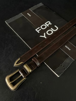 Fiori Köprü Toka Uç Takım Kadın Pantolon Kemeri, Ceket Kemeri, Elbise Kemeri, Gömlek Kemeri