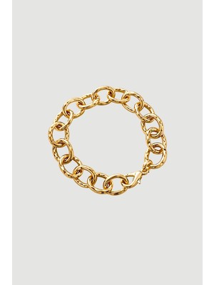 Gusto Zincir Bileklik - Gold