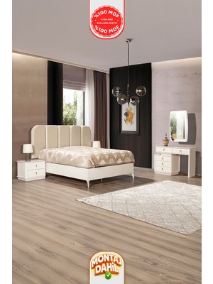 İmbaş Marmaris Yatak Odası Takımı %100 Mdf