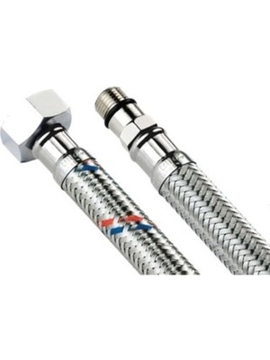 Mikasso Flex Batarya Hortumu - Çelik Batarya Flex Hortumu 50 cm