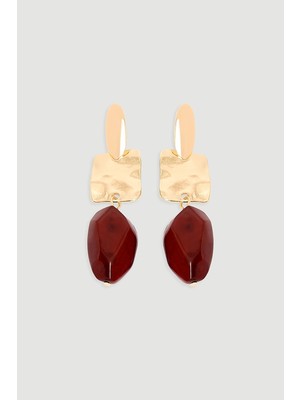 Gusto Sallantılı Küpe - Gold