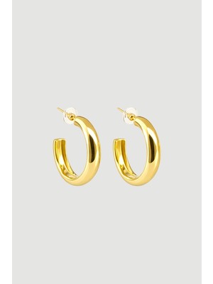 Gusto Halka Küpe - Gold