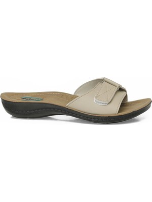 Polaris 409001.Z6FX Bej Kadın Terlik