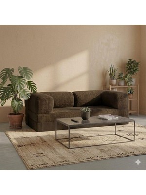 K160 80 Çocuk / Genç Odası Koltuk Yatak Olabilir Yıkanabilir Modern Tasarım Koltuk