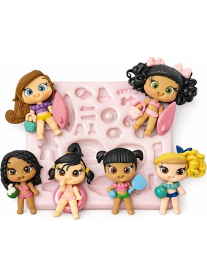 Sihir Organizasyon Polimer Kil Silikon Kalıp