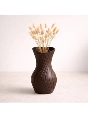 Kalp Ağızlı 21CM Dekoratif Amaçlı Vazo