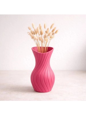 Kalp Ağızlı 21CM Dekoratif Amaçlı Vazo