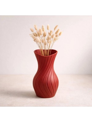 Kalp Ağızlı 21CM Dekoratif Amaçlı Vazo