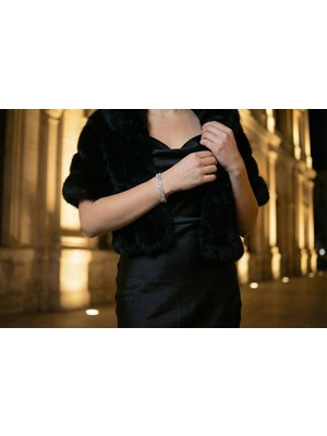 Nexus | 925 Ayar Gümüş Markiz Kesim Örme Formlu Hacimli Tasarım Bileklik