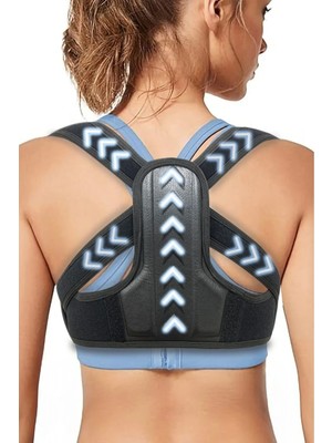 Figiza Dik Duruş Korsesi Kamburluk Önleyici Duruş Düzelten Korse Omuz Sırt Korsesi Sporcu Korsesi