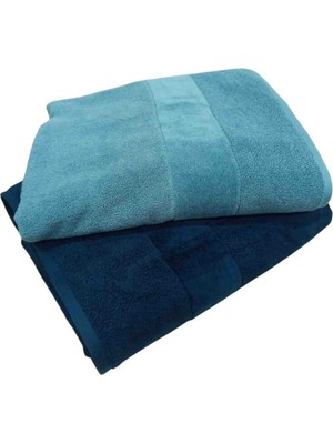 Özdilek 2 Adet Battal Boy (89X173 Cm) Svv Border Banyo Havlusu