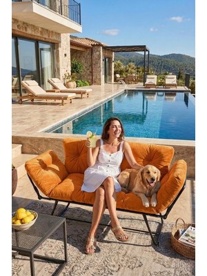 AVYNA Nobelıa™ Katlanır Yataklı Ikili Kanepe | Premium Mekanizmalı Çekyat Koltuk - Ergonomik ve Lüks