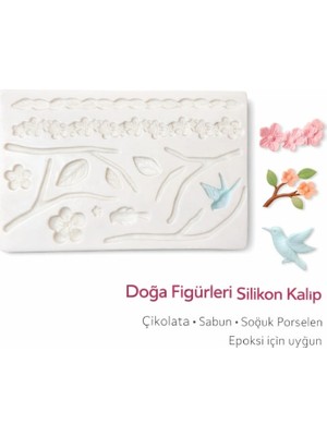 Kuş Temalı Silikon Kalıp